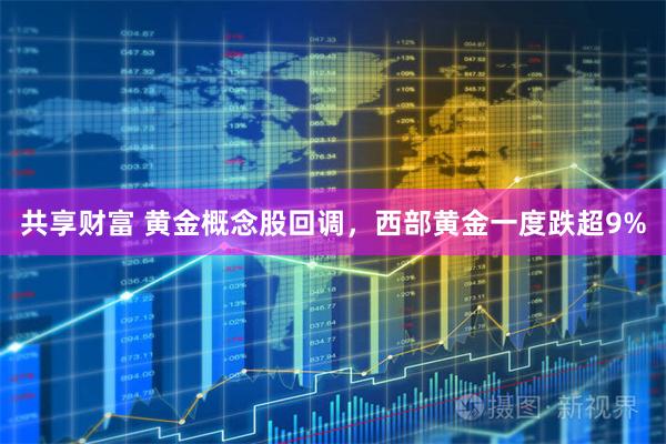共享财富 黄金概念股回调，西部黄金一度跌超9%