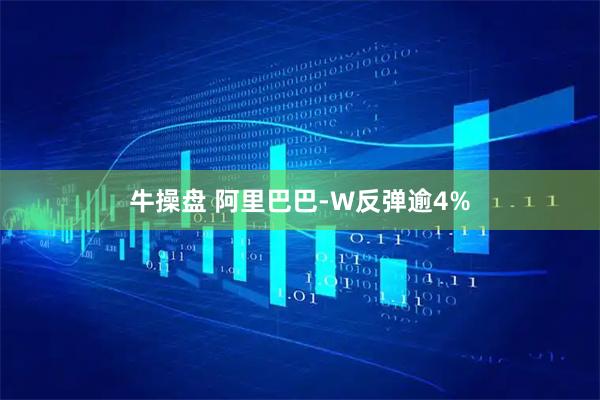 牛操盘 阿里巴巴-W反弹逾4%