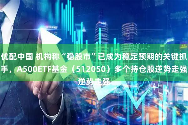 优配中国 机构称“稳股市”已成为稳定预期的关键抓手，A500ETF基金（512050）多个持仓股逆势走强